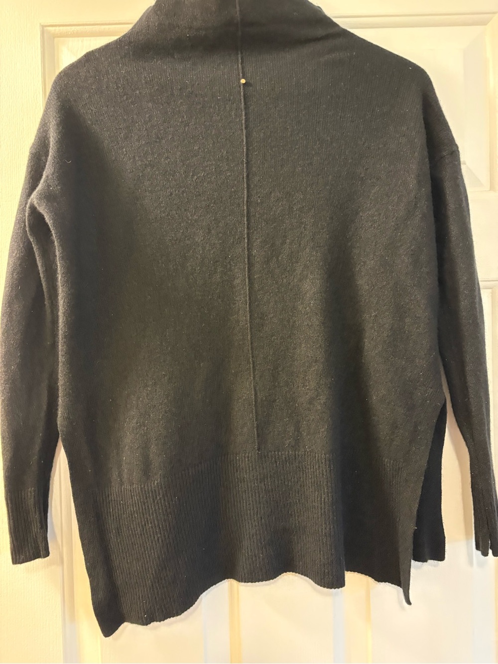 ⁠Cuyana Single-Origin Cashmere Funnel Neck Sweater Size S/M Small Medium⁠ - Picture 6 of 9